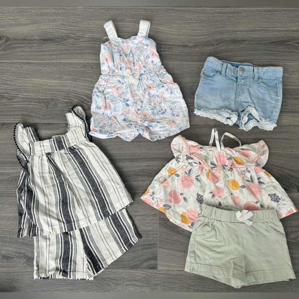 Toddler Summer Clothes Bundle 12 months